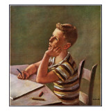 "Future Author," February 9, 1946 Giclee Print by Alexander Brook
