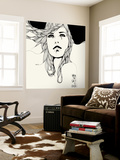 When The Sky Wall Mural by Manuel Rebollo