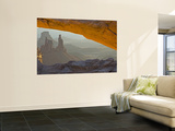 Washerwoman Arch Seen Through Mesa Arch, Canyonlands National Park, Utah, USA Wall Mural by Cathy & Gordon Illg