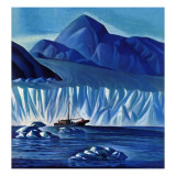 "Navigating Through Icebergs," July 19, 1941 Giclee Print by Dale Nichols
