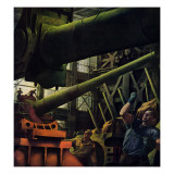 "Gun Factory," November 18, 1944 Giclee Print by Robert Riggs