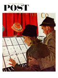 "Selecting the Ring," Saturday Evening Post Cover, February 11, 1961 Giclee Print by George Hughes