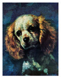"Cocker Spaniel," March 1, 1975 Giclee Print by L. Mayer