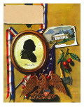 "Commemorating George Washington," February 24, 1945 Giclee Print by John Atherton
