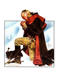"Re-print of "George Washington at Valley Forge"," November 1, 1975 Giclee Print by J.C. Leyendecker