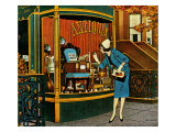 "Antique TV," October 27, 1962 Reproduction procédé giclée par James Williamson