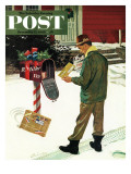 "Merry Christmas from the IRS," Saturday Evening Post Cover, December 17, 1960 Reproduction procédé giclée par Ben Kimberly Prins