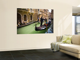 Gondola on Canal in San Marco Wall Mural by Glenn Beanland