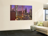 Portland Sign at the Arlene Schnitzer Concert Hall on Broadway, Portland, Oregon, USA Wall Mural by Janis Miglavs