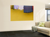 Laundry Detail Wall Mural by Brent Winebrenner