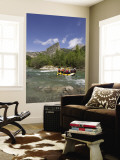 Rafting on Verdon River, Gorges Du Verdon, Provence, France Wall Mural by Sergio Pitamitz