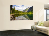 Avalanche Lake, Glacier National Park, Montana, USA Reproduction murale géante par Jamie & Judy Wild