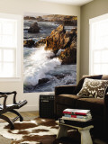 Surf at Soberanes Wall Mural by Douglas Steakley