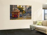 Cable Car on Powell Street in San Francisco, California, USA Wall Mural by Chuck Haney