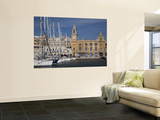 Marina and Waterfront, Birgu, Vittoriosa, Valletta, Malta Wall Mural by Walter Bibikow