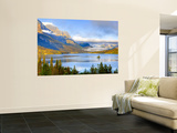 Saint Mary Lake and Wild Goose Island, Glacier National Park, Montana, USA Reproduction murale géante par Jamie & Judy Wild