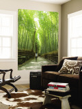 Bamboo Forest, Arashiyama Wall Mural by Greg Elms