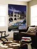 Harbor Inlet By the Blue Grotto, Wied Iz-Zurrieq, Malta Mural por Walter Bibikow