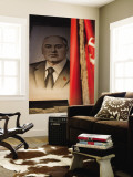 Portrait of Mikhail Gorbachev, Ussr Leader in the 1990S, Estonia Wall Mural by Walter Bibikow
