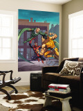 Marvel Adventures Spider-Man 7 Cover: Spider-Man, Kraven The Hunter and Vulture Wall Mural by Tony Daniel