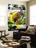 Marvel Adventures Fantastic Four 5 Group: Invisible Woman, Thing and Human Torch Wall Mural by Manuel Garcia