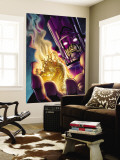 Stormbreaker: Beta Ray Bill 4 Cover: Galactus and Stardust Wall Mural by Andrea DiVito