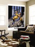 Wolverine Lithograph: Wolverine Wall Mural by Jim Lee