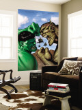 Hulk: Destruction 2 Cover: Hulk and Abomination Wall Mural by Trevor Hairsine