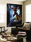 Ms. Marvel Annual 1 Cover: Spider-Man and Ms. Marvel Wall Mural by Greg Horn