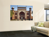 South Entrance to Taj Mahal Wall Mural by Huw Jones