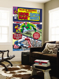 Tales Of Suspense 62 Cover: Iron Man, Captain America and Mandarin Wall Mural by Don Heck