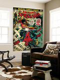 Marvel Comics Retro: The Amazing Spider-Man Comic Book Cover #123, Luke Cage - Hero for Hire (aged) Muurposter
