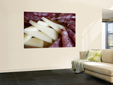 Pecorino Cheese and Pork Meat Wall Mural by Olivier Cirendini