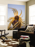 Intore Dancer Flicking His Hair, Rwanda Wall Mural by Ariadne Van Zandbergen