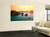Overhea of Some of Bay's 3000 Limestone Islands Seen from Rotunda on Summit of Titop Island Mural por Mark Daffey Overhea of Some of Bay's 3000 Limestone Islands Seen from Rotunda on Summit of Titop Island Mural por Mark Daffey