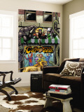 Spider-Man / Human Torch 2 Cover: Kraven the Hunter, Spider-Man and Human Torch Wall Mural by Paul Smith
