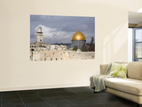 The Dome of the Rock (Masjid Qubbat As-Sakhrah) Wall Mural by Izzet Keribar