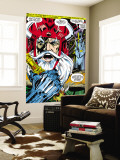 Thor 180 Headshot: Odin Wall Mural by Neal Adams