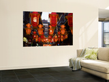 Lantern Festival at Yuyuan Bazaar Wall Mural by Richard l'Anson