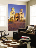 Mission San Xavier Del Bac Wall Mural by Eddie Brady
