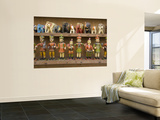 Rajasthan Traditional Carved Crafts Wall Mural by Rick Gerharter
