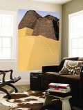 Meroe Pyramids in Sand Wall Mural by Anthony Ham