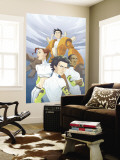Guardians 4 Cover: Guardians Wall Mural by Casey Jones