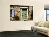 Facade of Bed and Breakfast 'La Cour Au Tilleul' Wall Mural by Barbara Van Zanten