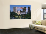 Central Park South at Night Wall Mural by Jean-pierre Lescourret