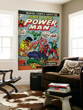 Marvel Comics Retro: Luke Cage, Hero for Hire Comic Book Cover 25, Crime and Circus (aged) Wall Mural