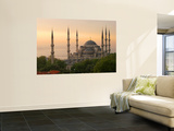 Sultan Ahmet (Blue Mosque) at Dawn, Historic Centre of Istanbul Wall Mural by Diego Lezama