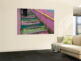 Colourful Stairway in Cerro Concepcion Wall Mural by Brent Winebrenner