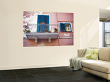 Architectural Detail in Old Town Wall Mural by Pamela Valente