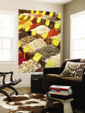 Variety of Teas at Market in Spice Bazaar, or Egyptian Bazaar Wall Mural by Seong Joon Cho